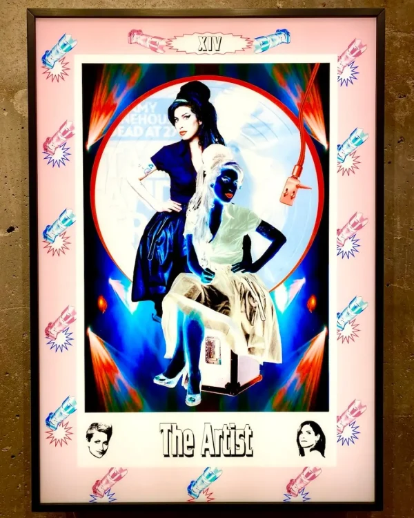 Lot Nr. 20: Celebrity Tarot - XIV The Artist